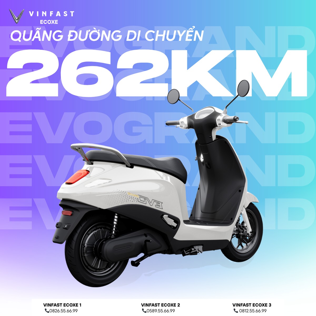 Evo Grand - quãng đường đi chuyển cực khủng