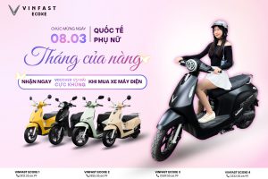 Deal 8/3 cho nàng tại Vinfast Ecoxe