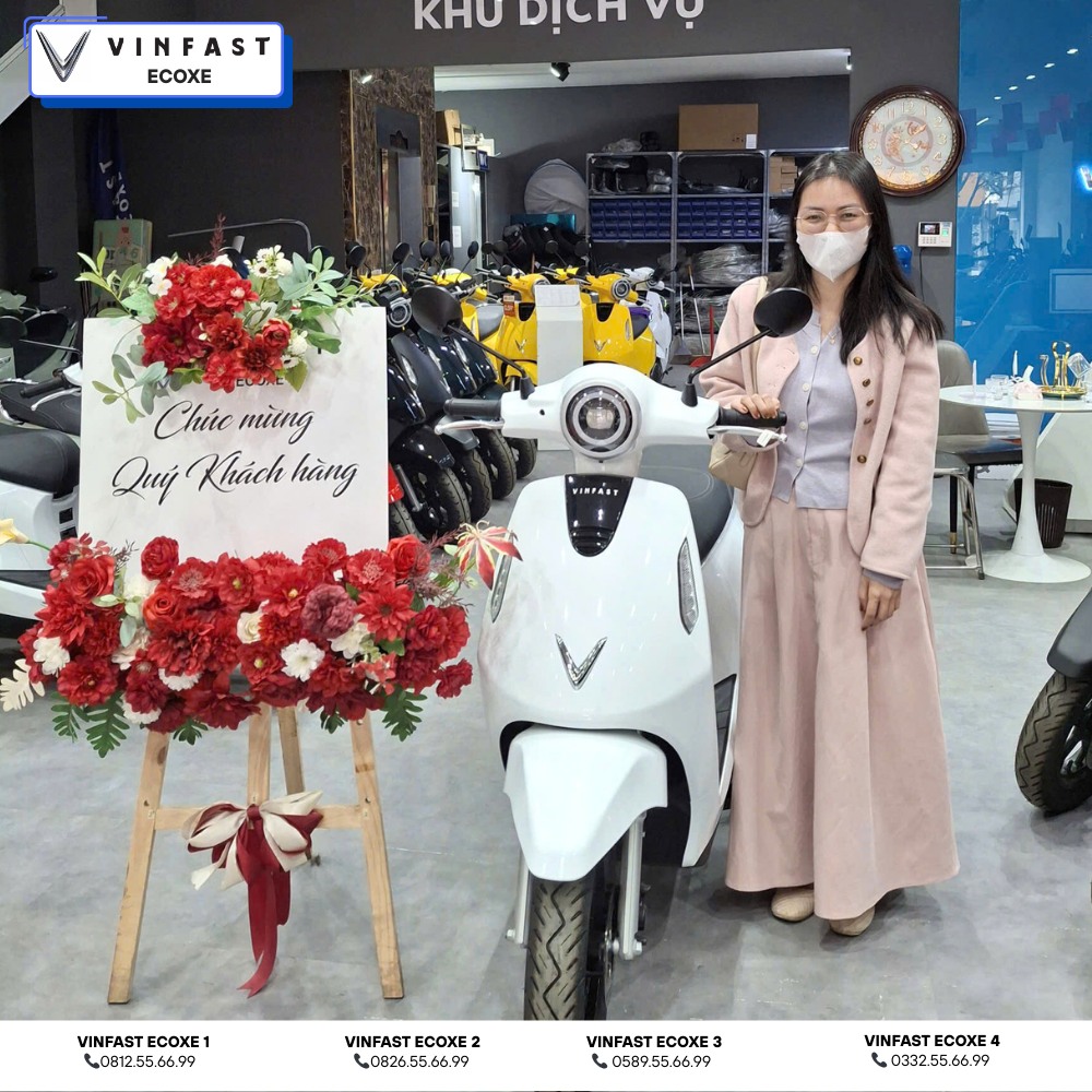Xe máy điện VinFast ECOXE sựa lựa chọn đúng đún của quý khách hàng