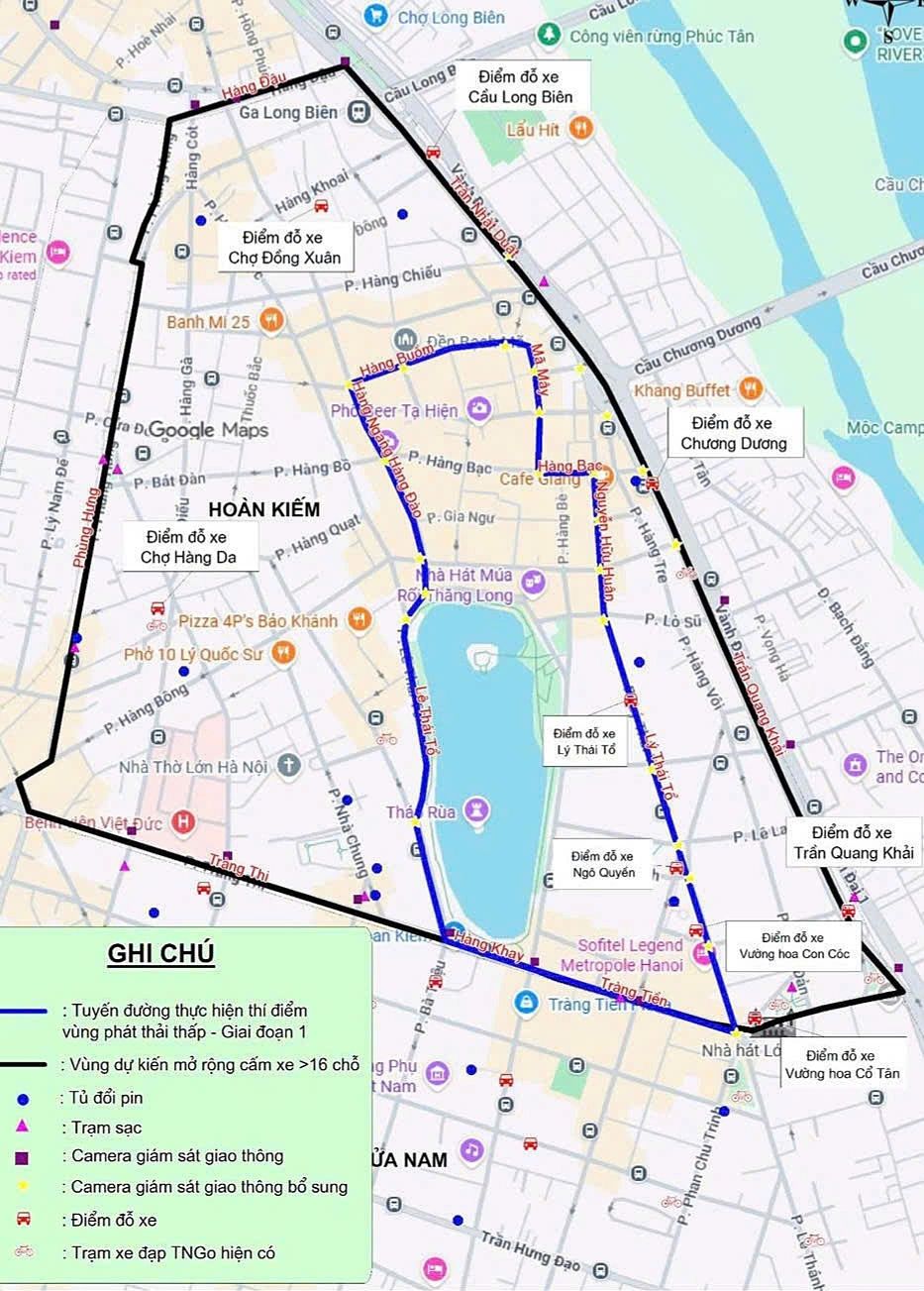 Hà Nội cấm xe máy xăng theo giờ tại Hoàn Kiếm từ 1/7: Giải pháp di chuyển mới 2026