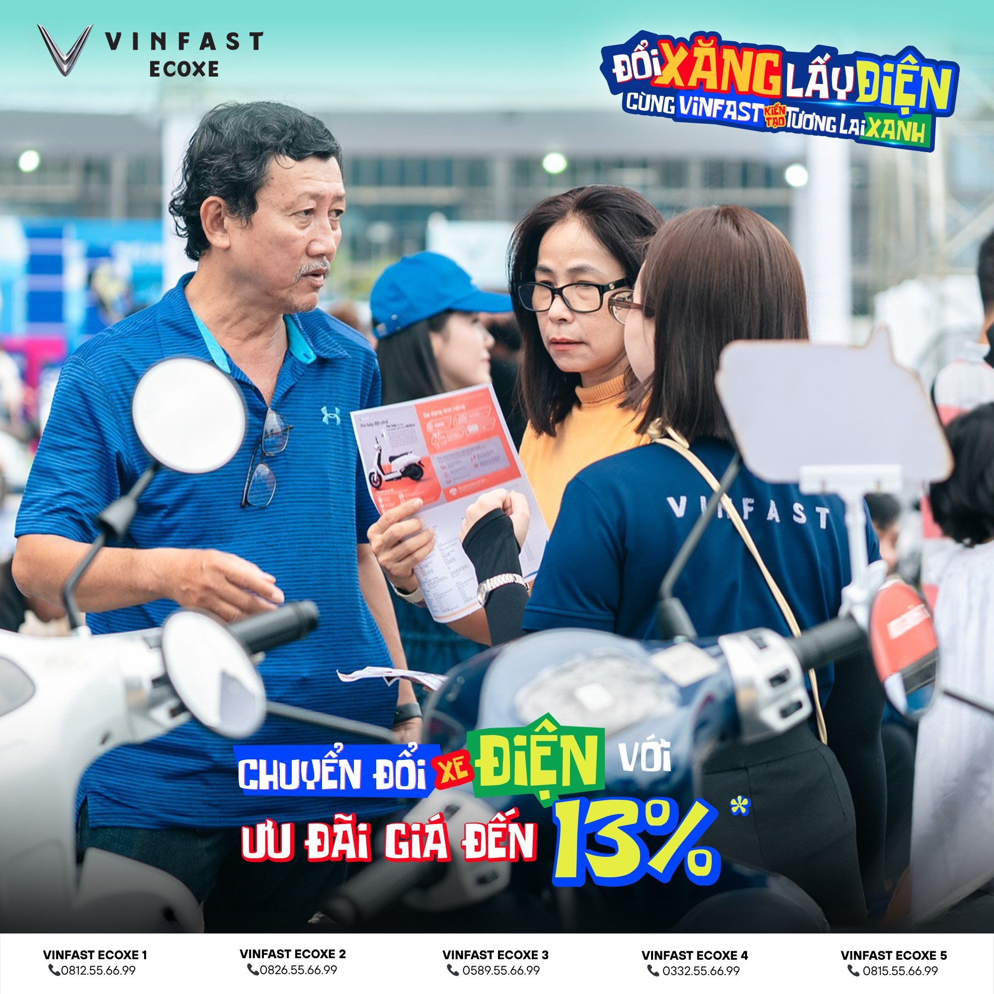 Thu Xăng Đổi Điện – Cơ Hội Lên Đời Xe Máy Điện VinFast Dễ Hơn Bao Giờ Hết 2026