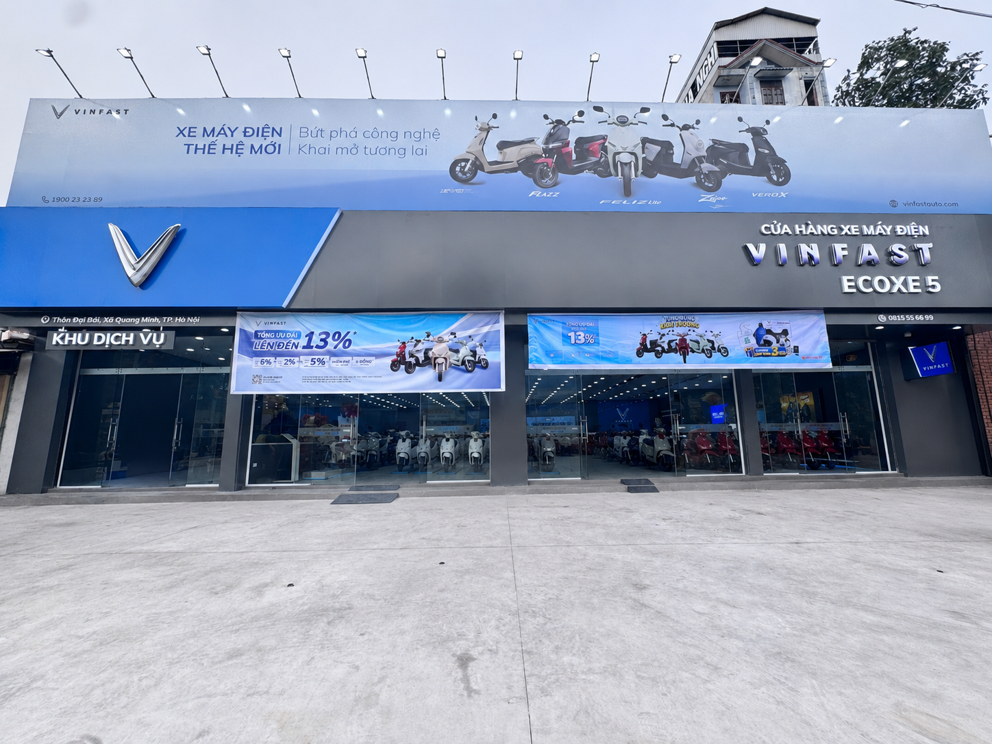 VinFast Ecoxe: xe máy điện uy tín tại Hà Nội? Khai trương VinFast Ecoxe 5 ưu đãi cực lớn ngày 10/05