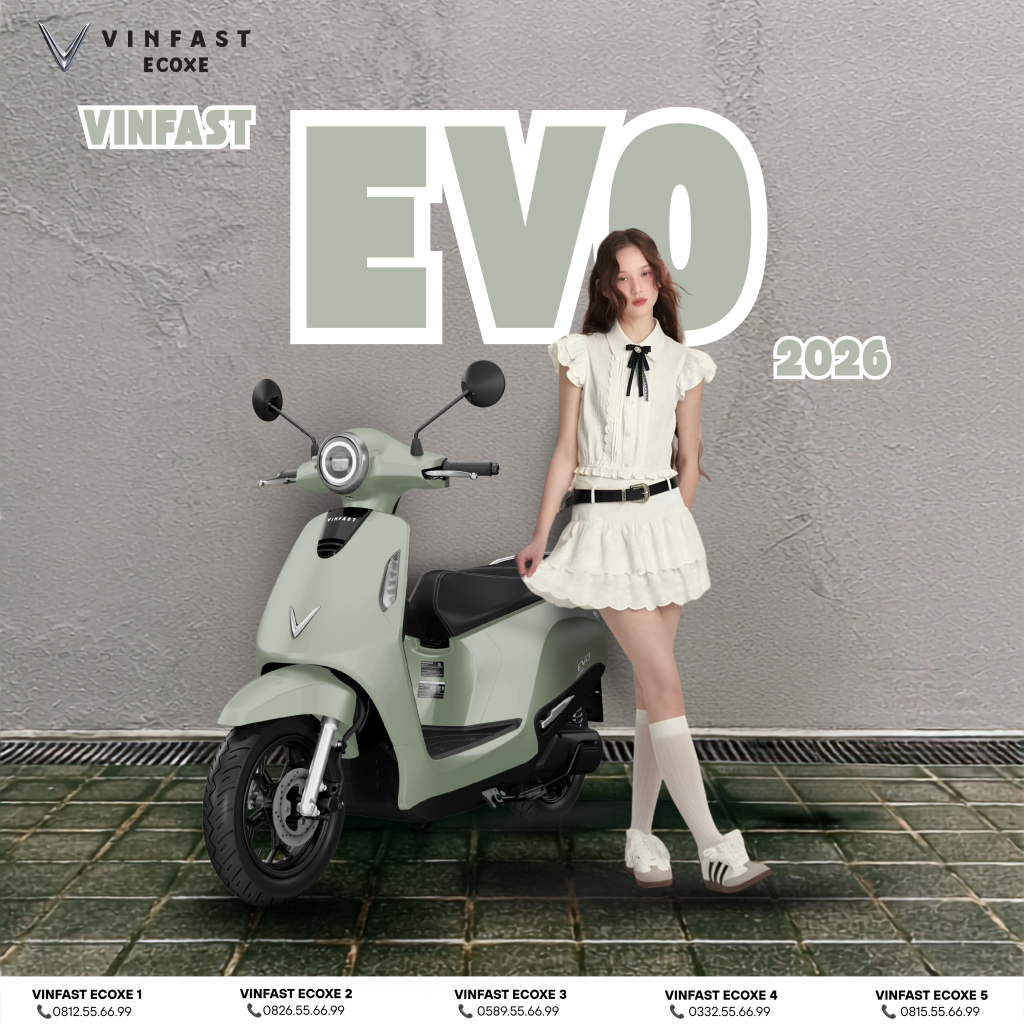 Xe đổi pin VinFast Evo Feliz II Viper ưu đãi tại Ecoxe