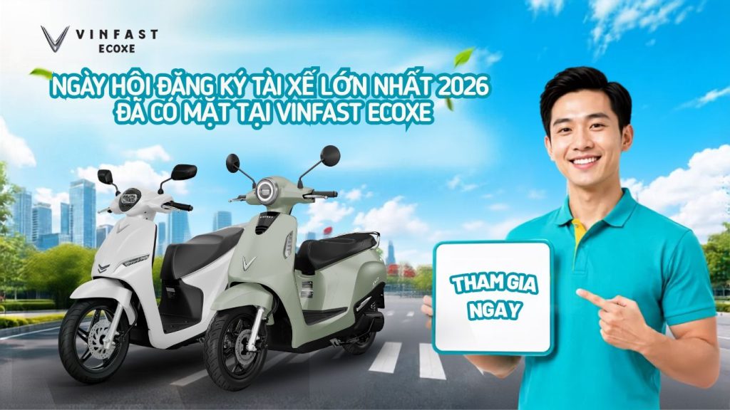 Ngày hội đăng ký tài xế Green Xanh SM tại VinFast Ecoxe