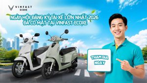 Ngày hội đăng ký tài xế Green Xanh SM tại VinFast Ecoxe