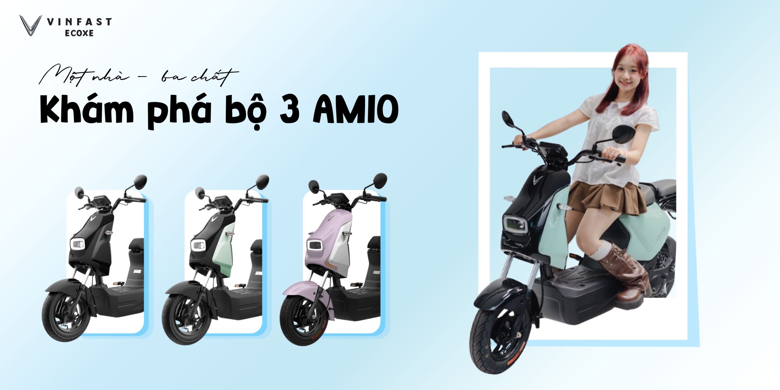 VinFast Amio Amio S Amio S2 dành cho học sinh