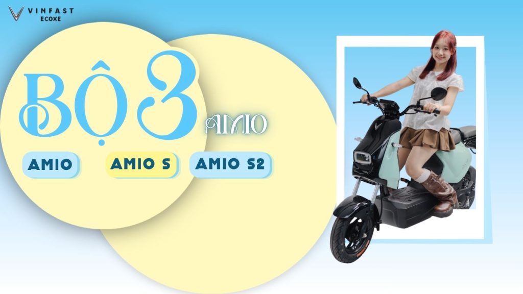 VinFast Amio Amio S Amio S2 dành cho học sinh