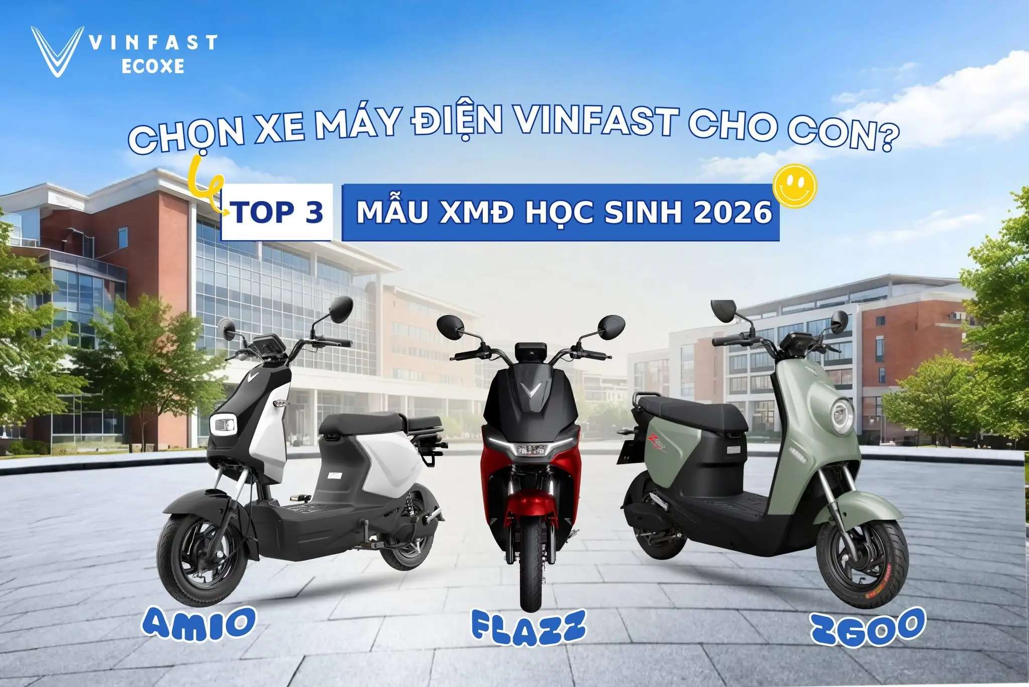 xe máy điện vinfast cho học sinh sinh viên