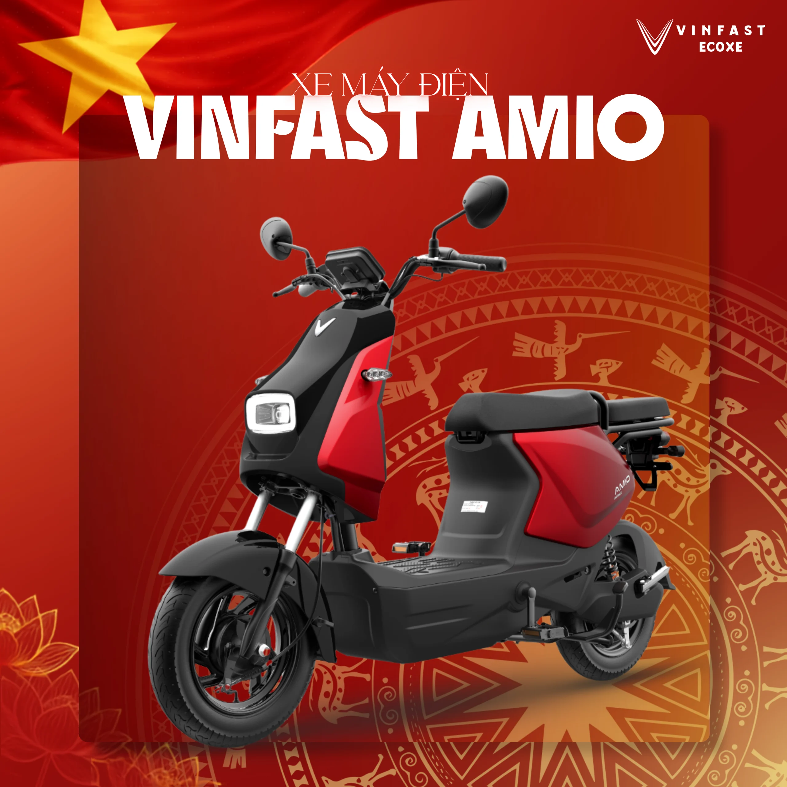 Ưu đãi VinFast Ecoxe 2/9: Mua xe, quay quà – cơ hội trúng Amio