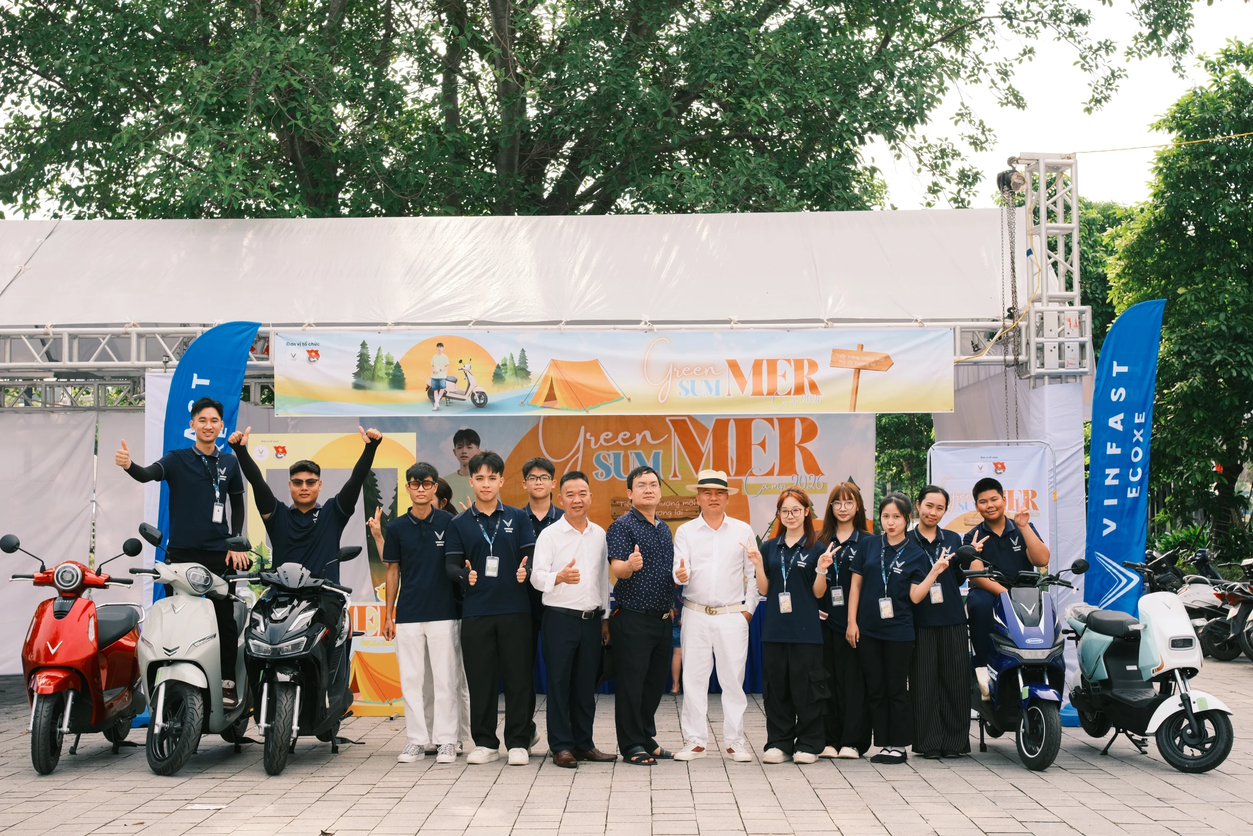 Green Summer Camp VinFast Ecoxe tại Hội trại xã Đông Anh hè 2026