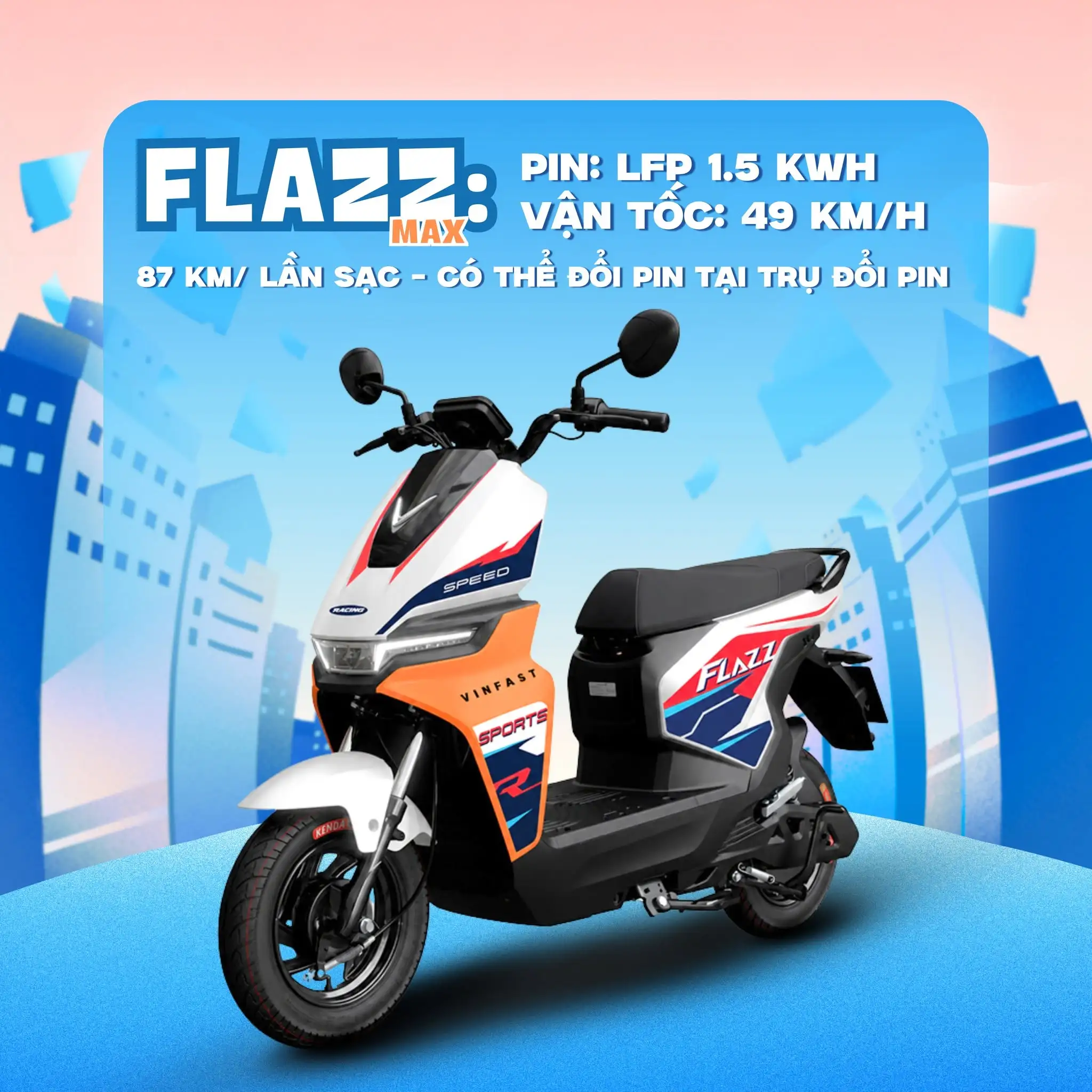 flazz-max xe máy điện vinfast cho học sinh cấp 3
