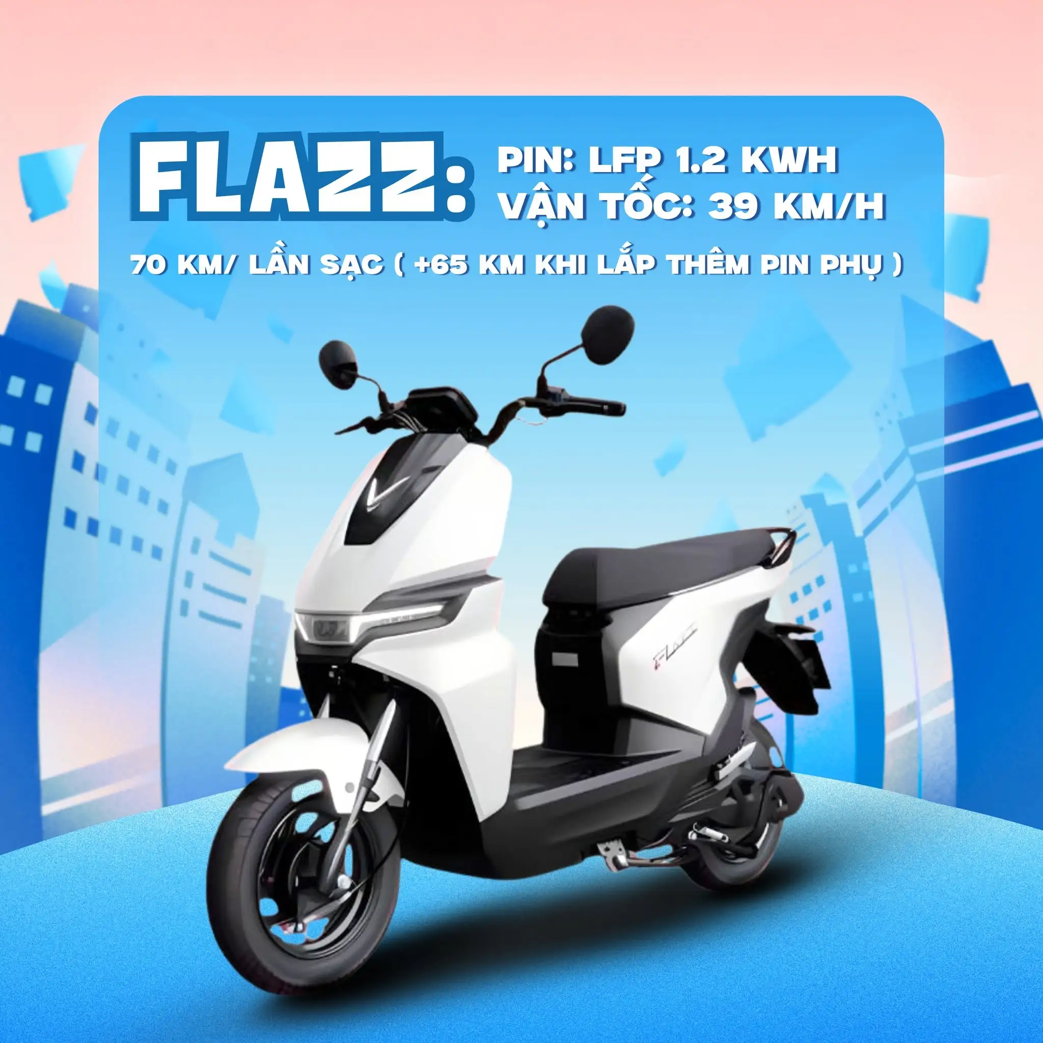 flazz xe máy điện vinfast cho học sinh