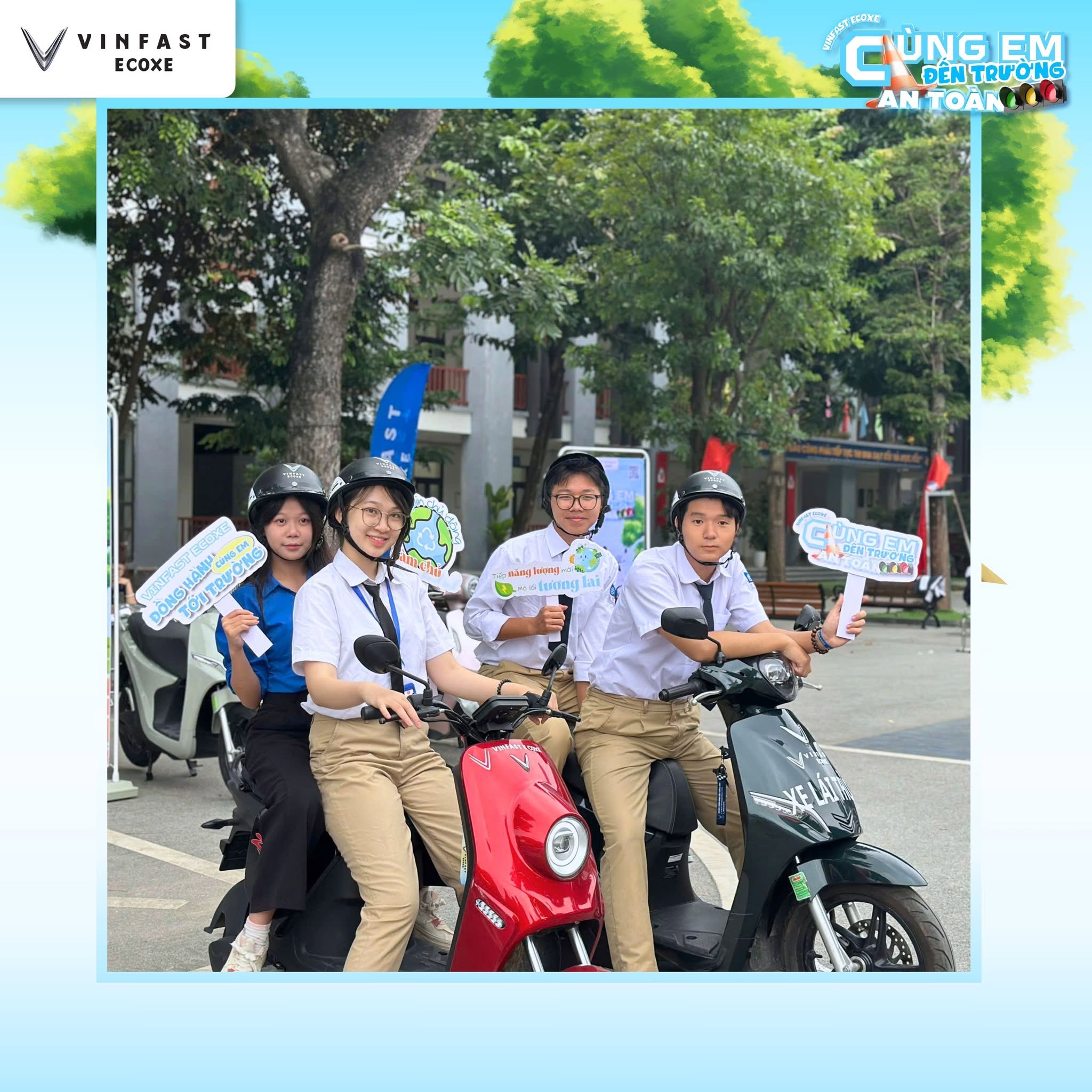 CÙNG EM ĐẾN TRƯỜNG AN TOÀN - Tại THPT Bắc Thăng Long