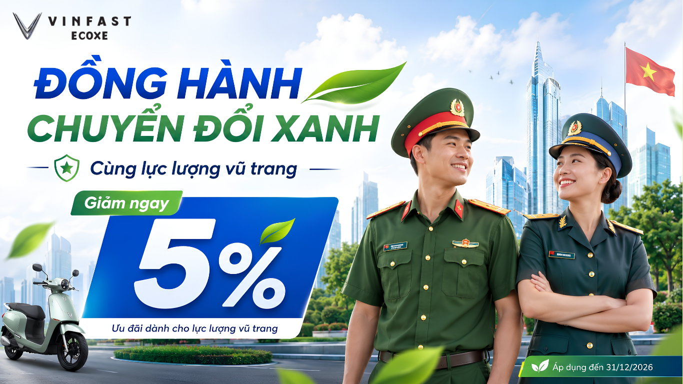 Đồng hành chuyển đổi xanh cùng lực lượng vũ trang