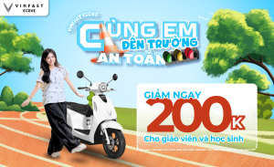 VinFast Ecoxe Cùng Em Đến Trường An Toàn
