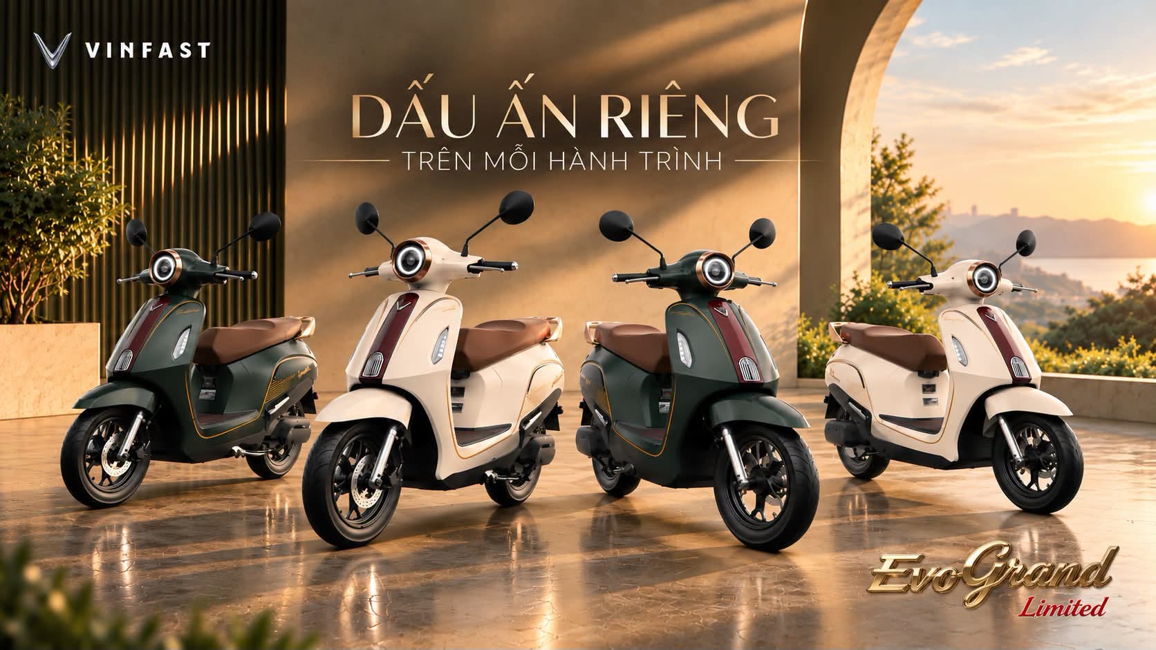 VinFast Evo Grand Limited 2026 Có 2 màu nổi bật 