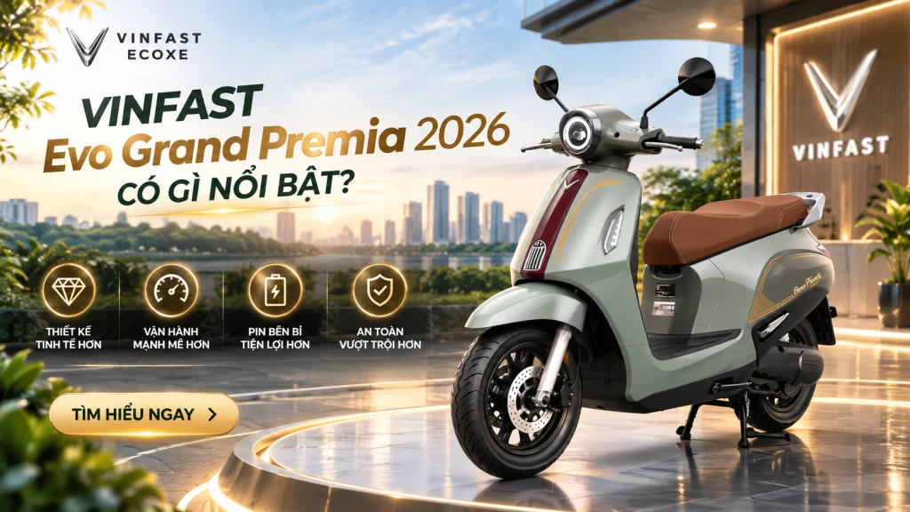 VinFast Evo Grand Premia 2026 Có Gì Nổi Bật?
